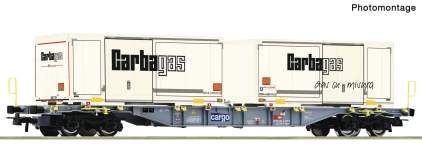 Roco 6600122 - H0 - Containertragwagen Carbagas, SBB Cargo, SBB Cargo, Ep. VI